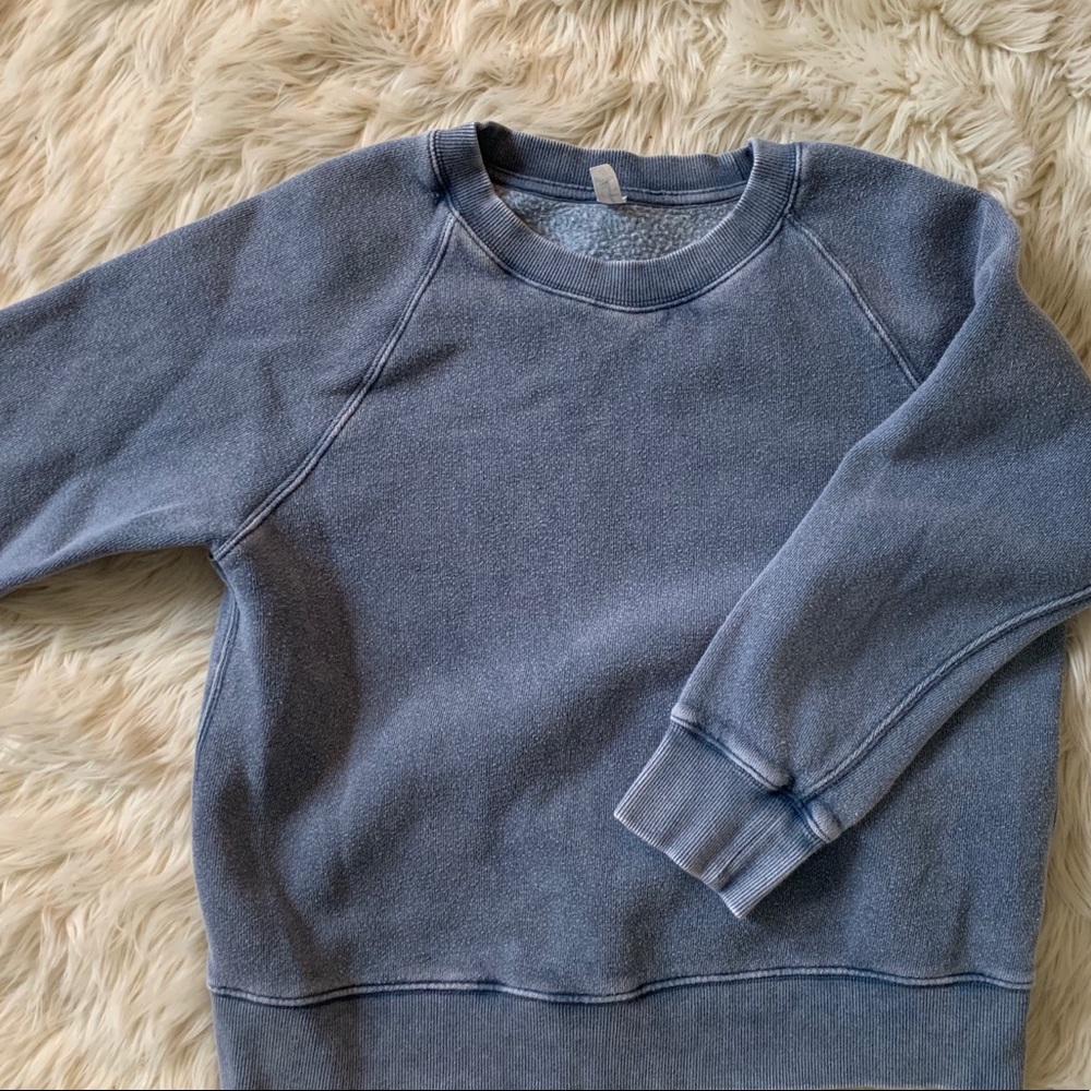 FREE PEOPLE Quarter Sleeve Crew Neck